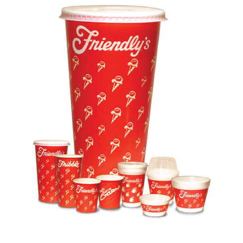 Friendly's Takeout Cups